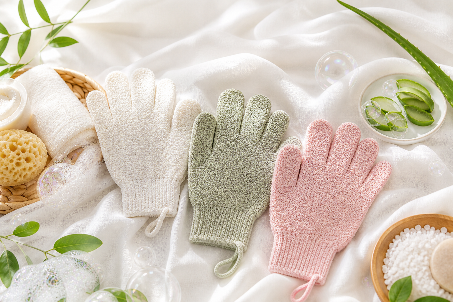 Colección de guantes SkinGlo en varios colores